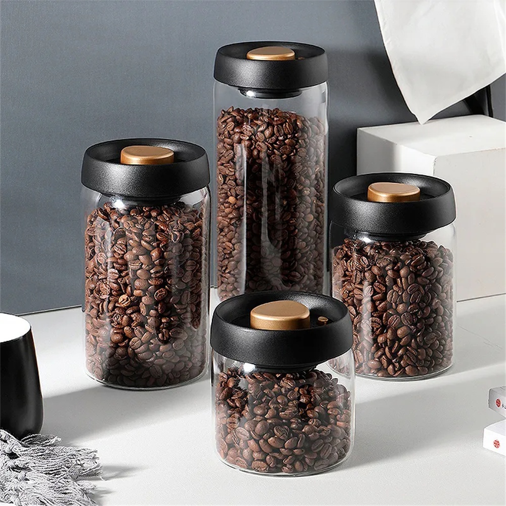 Coffee Tea Canister Set - 1 paquet de récipient de stockage