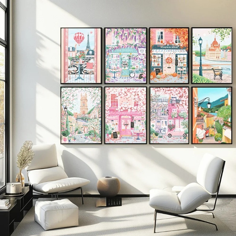 Coffee Tea Room - Affiche et impression sur toile sur