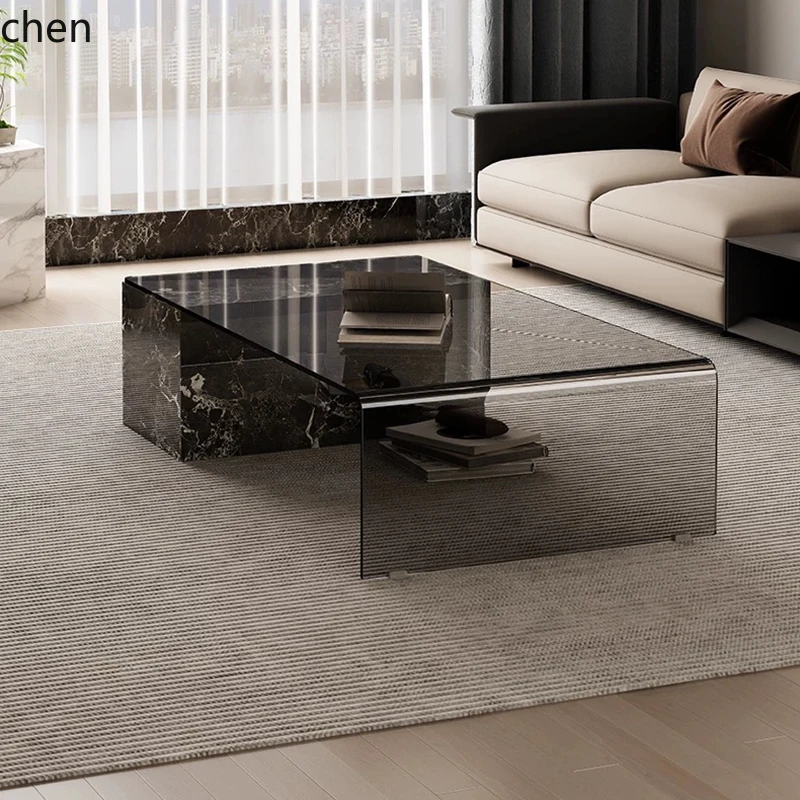 Coffee Tea Room - Table basse italienne minimaliste pour salon,