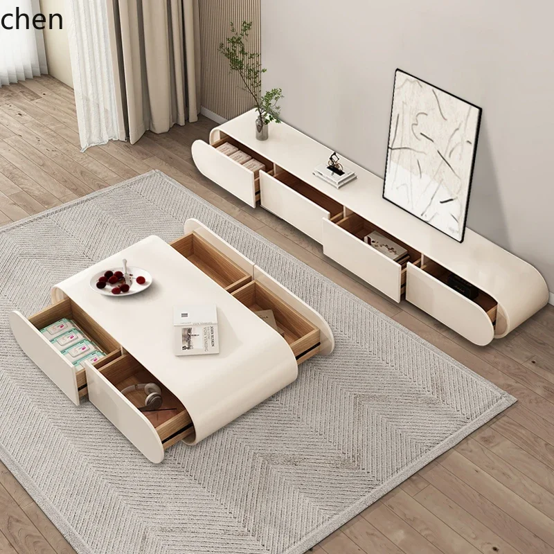 Coffee & Tea Restaurant - Table basse moderne de luxe légère