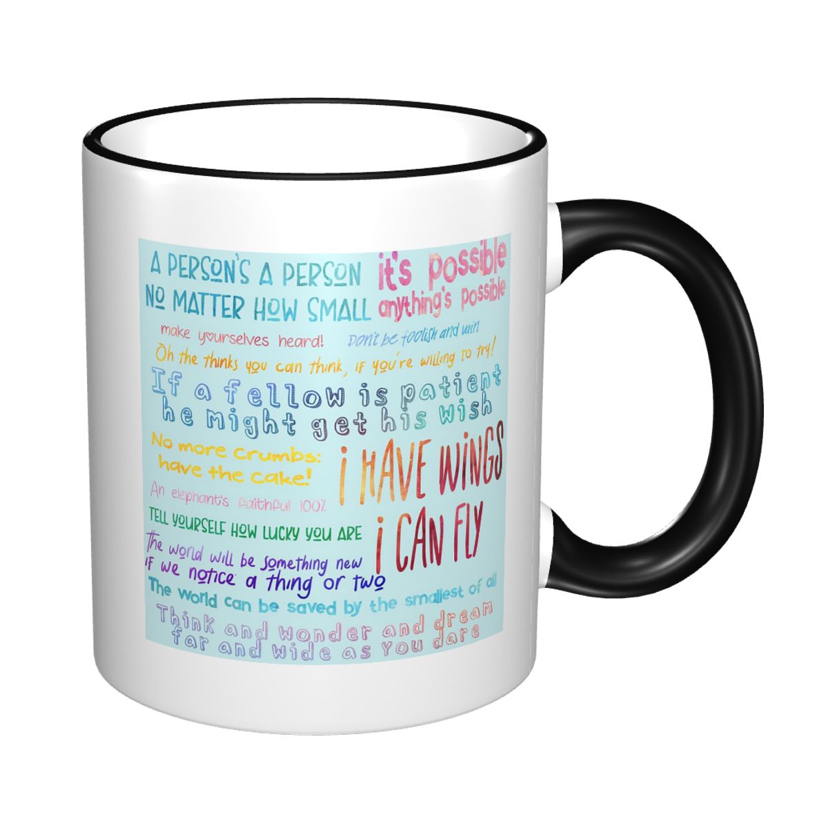 Coffee Tea Quotes - Ensemble de tasses à café en