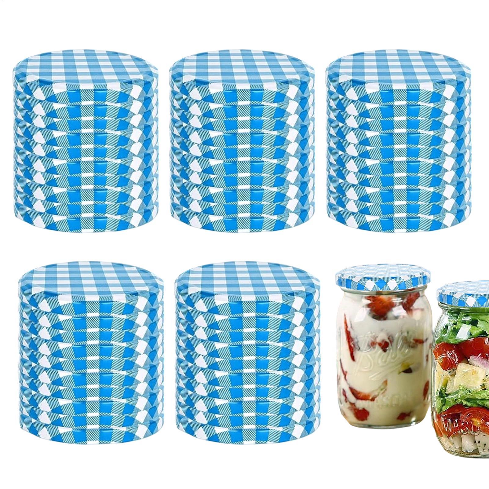 Coffee Tea - Couvercles pour bocaux de conserve, 50
