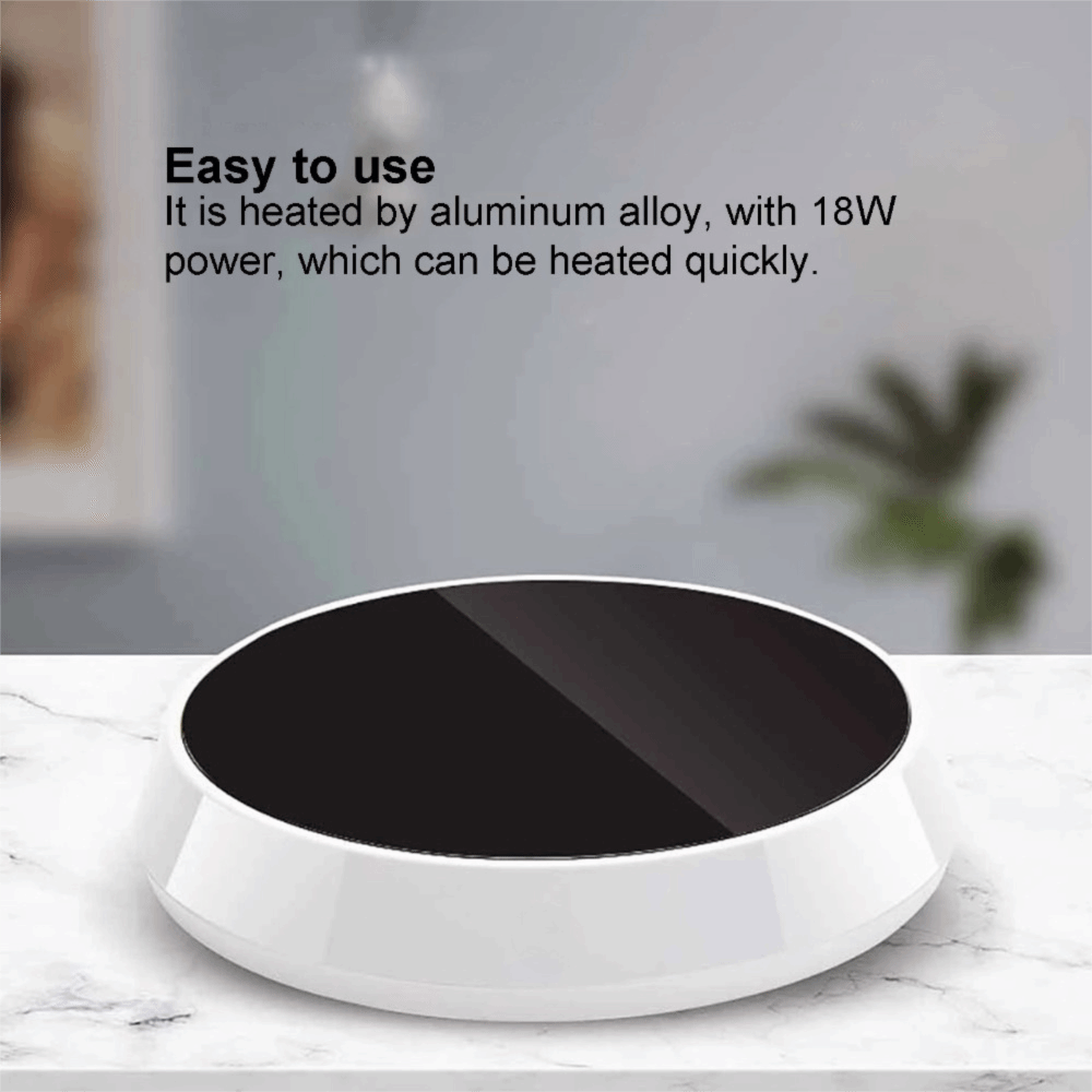 Switching Coffee To Tea - Chauffe-tasse ABS avec arrêt automatique, interrupteur