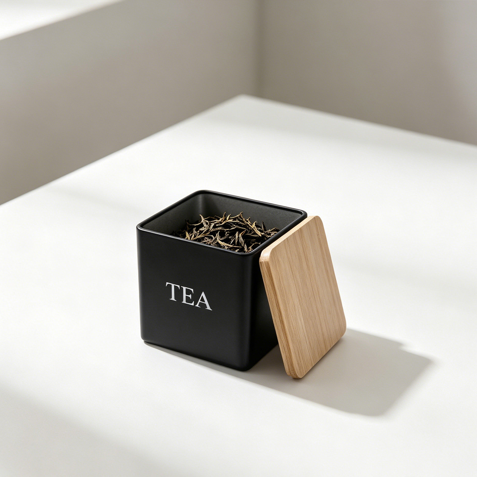 Coffee Tea Sugar Canister Set - Ensemble de 3 boîtes à thé,