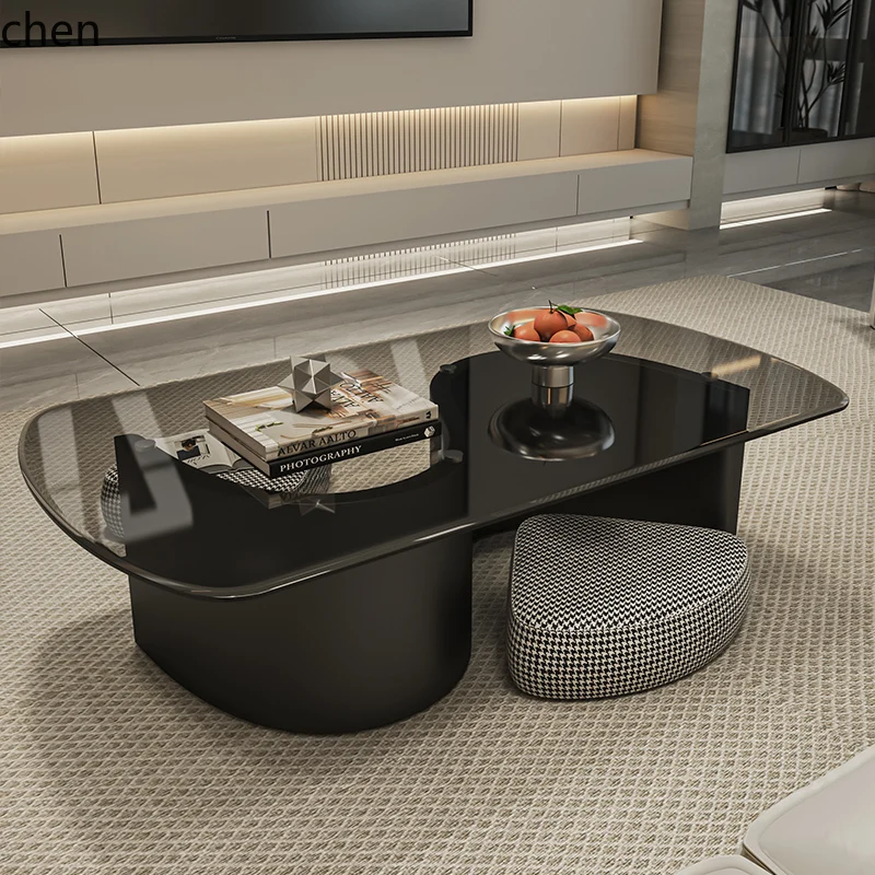 Table basse en verre créative  - Coffee Tea Room avis et prix