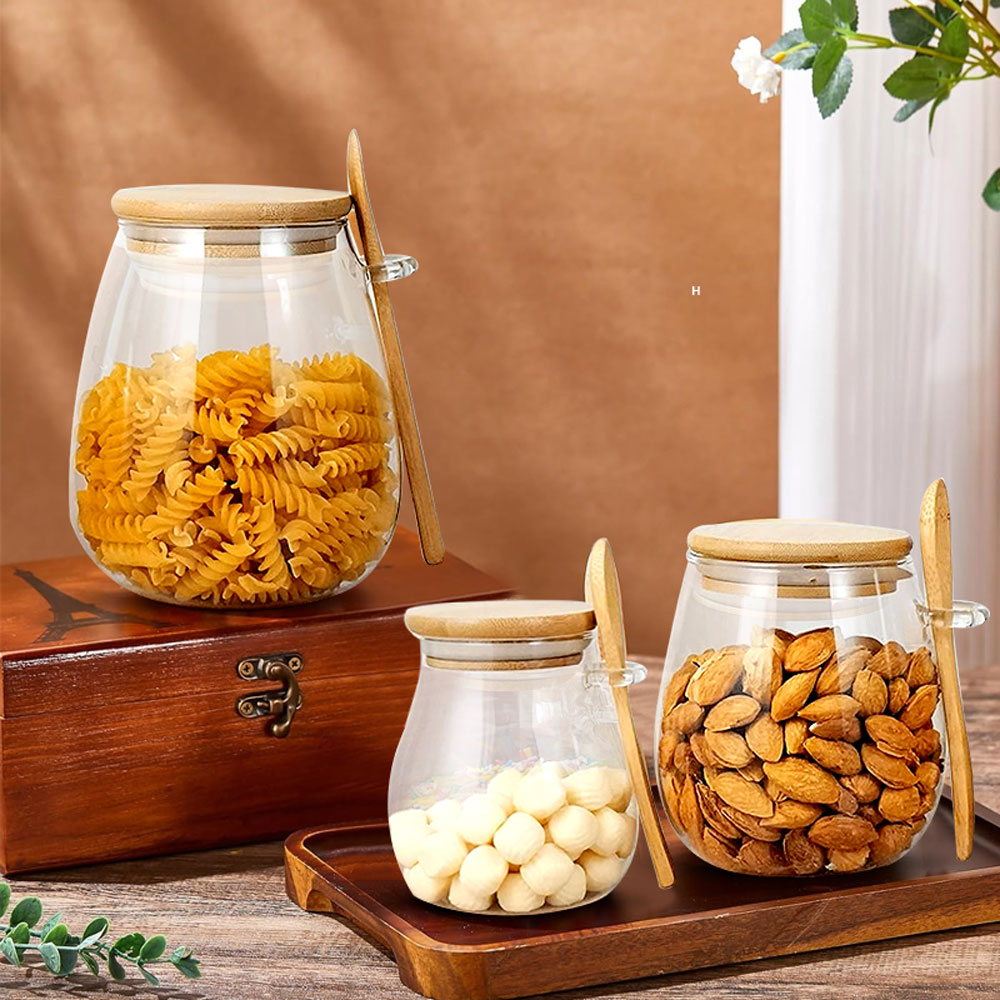Pot en verre scellé de 34oz av - Coffee Tea Sugar Canister Set avis et prix