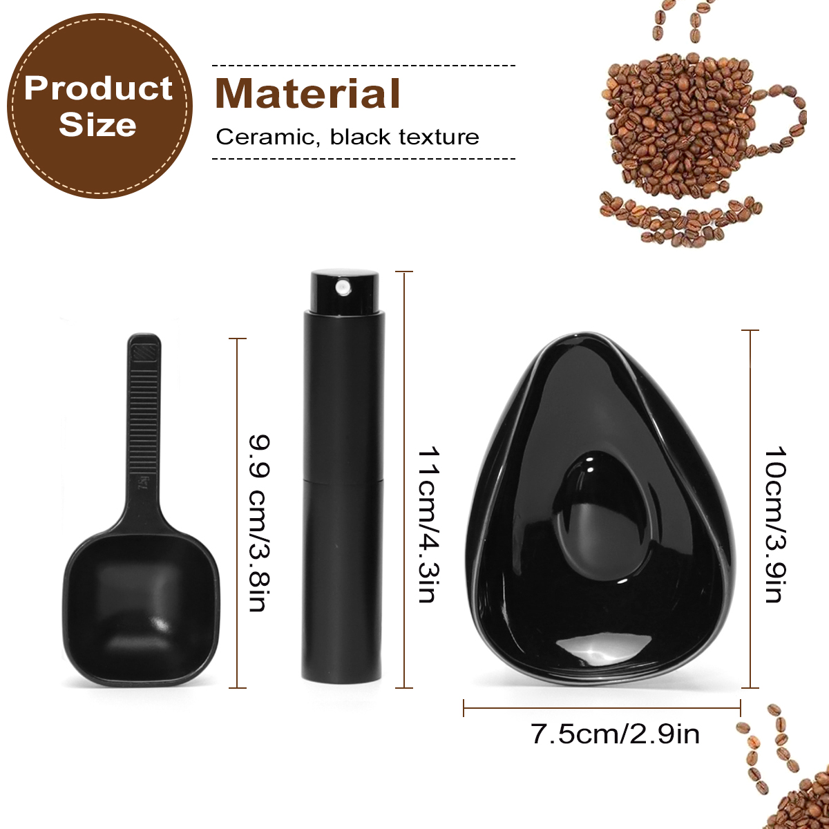 Leeseph – ensemble de tasses e - Coffee Tea And Bean avis et prix