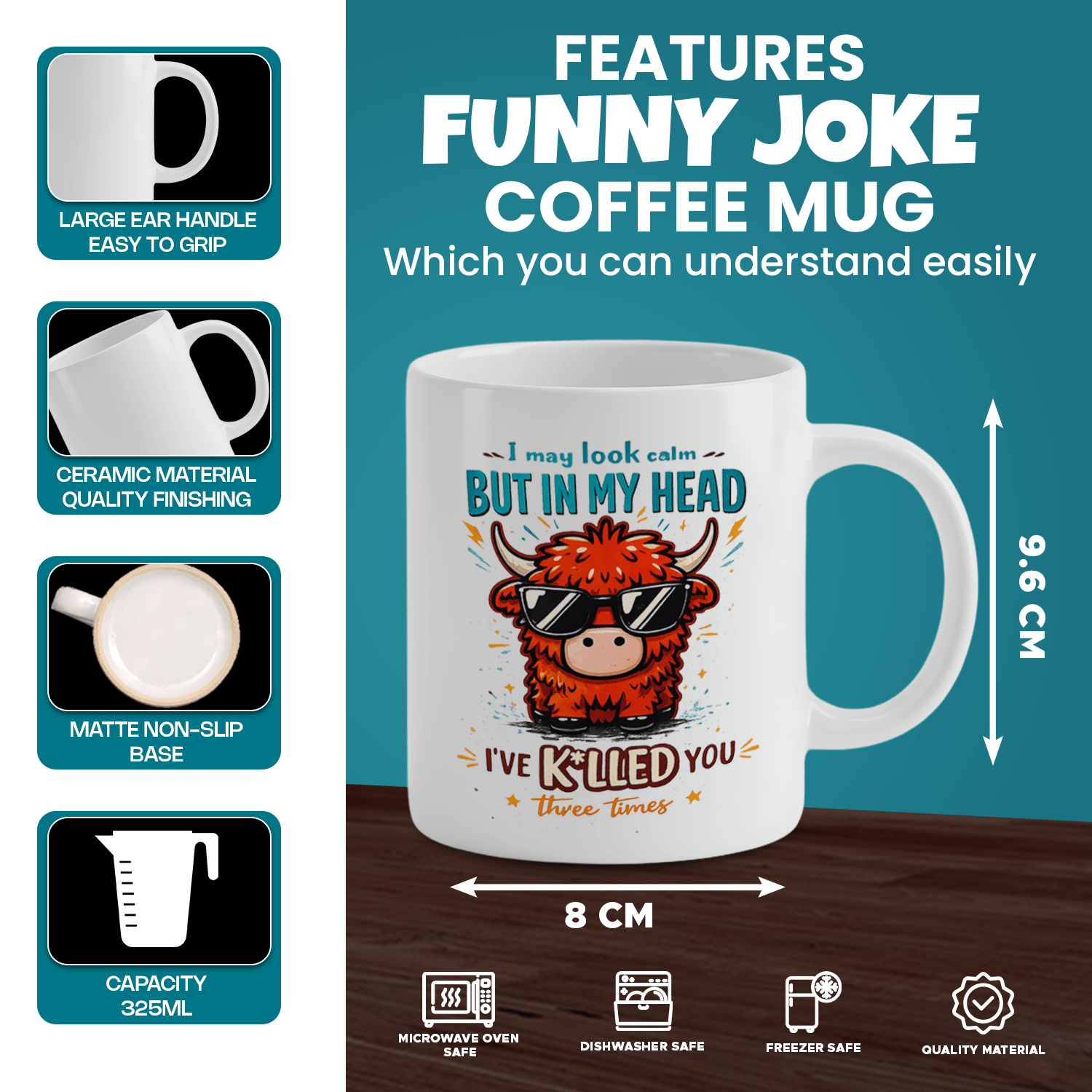Tasse à café avec citation amu - Coffee Tea Quotes avis et prix