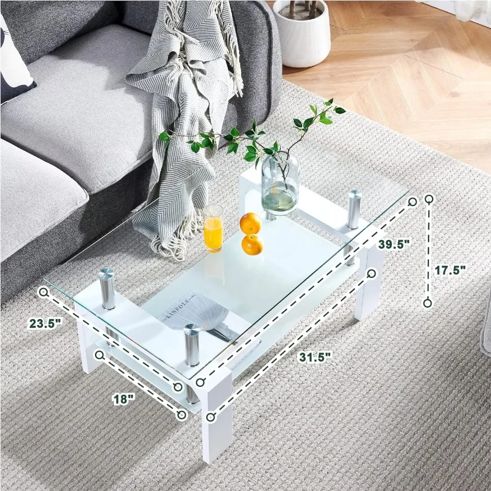 Table basse rectangulaire de s - Coffee Tea Quotes avis et prix