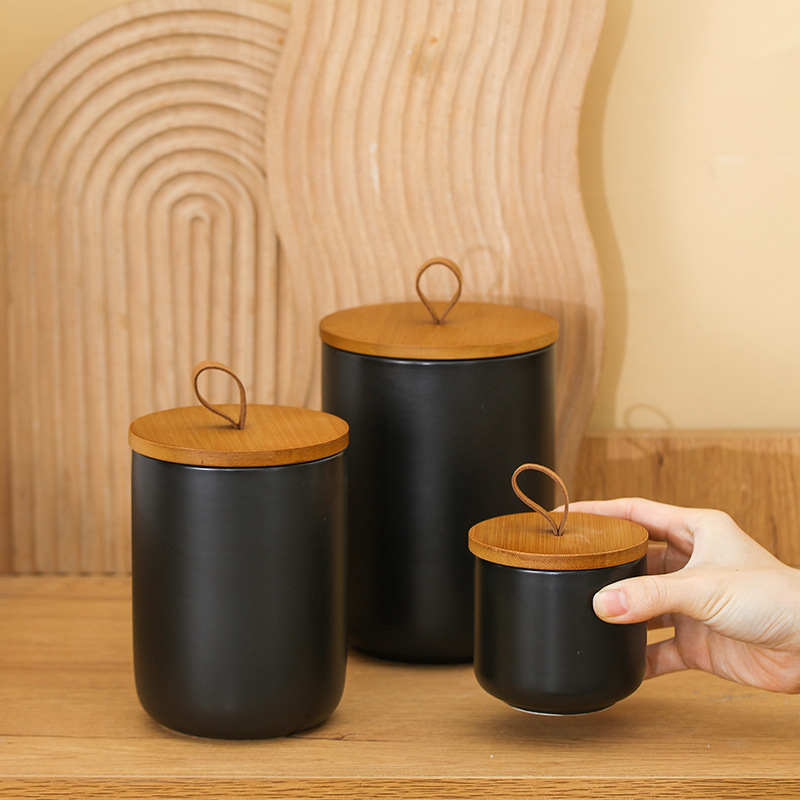 Pot de rangement en céramique  - Coffee Tea Sugar Canister Set avis et prix