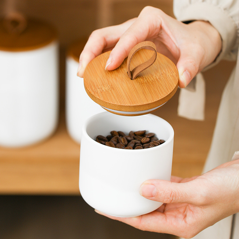 Pot de rangement en céramique  - Coffee Tea Sugar Canister Set avis et prix