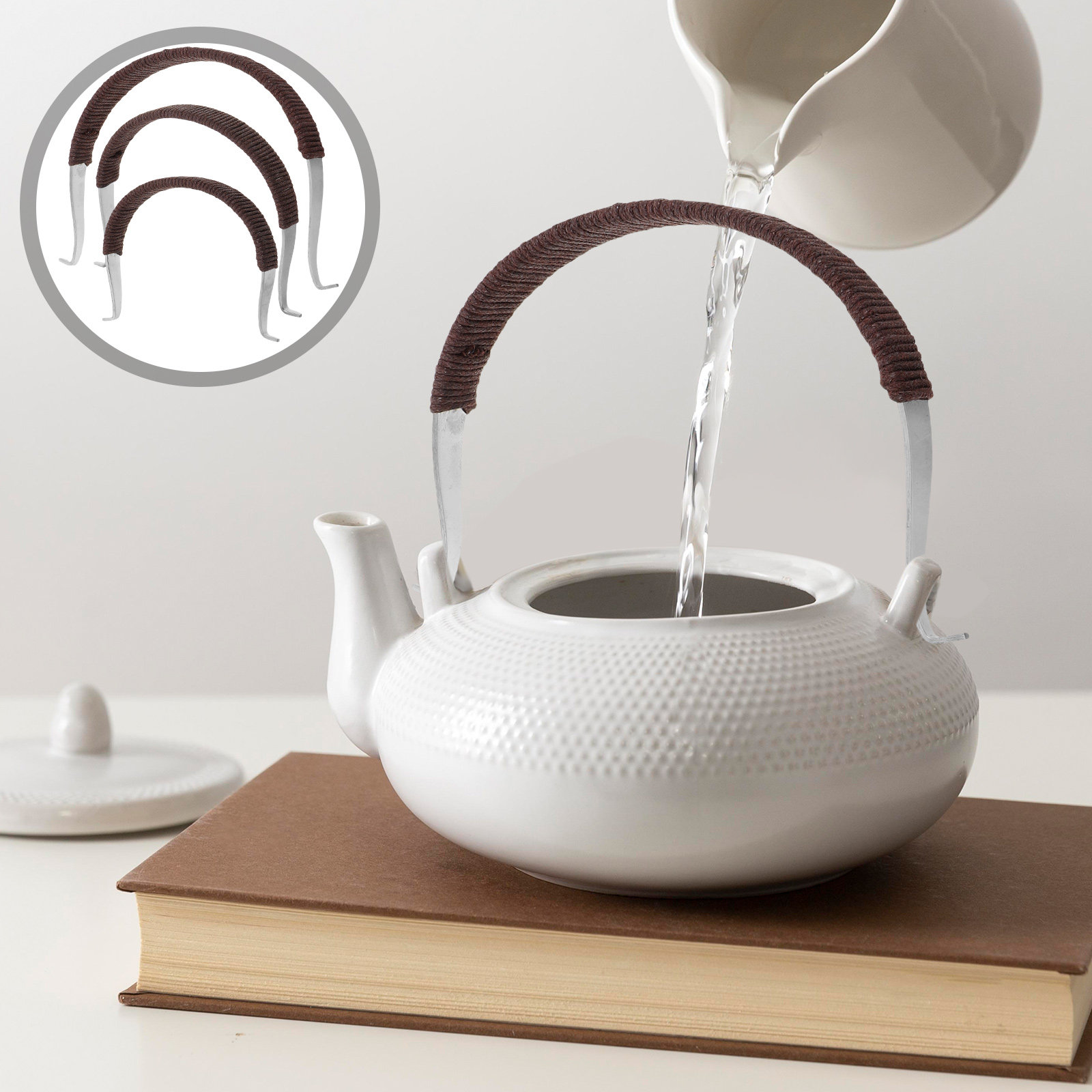Poignée de théière en acier in - Coffee Tea Replacement avis et prix