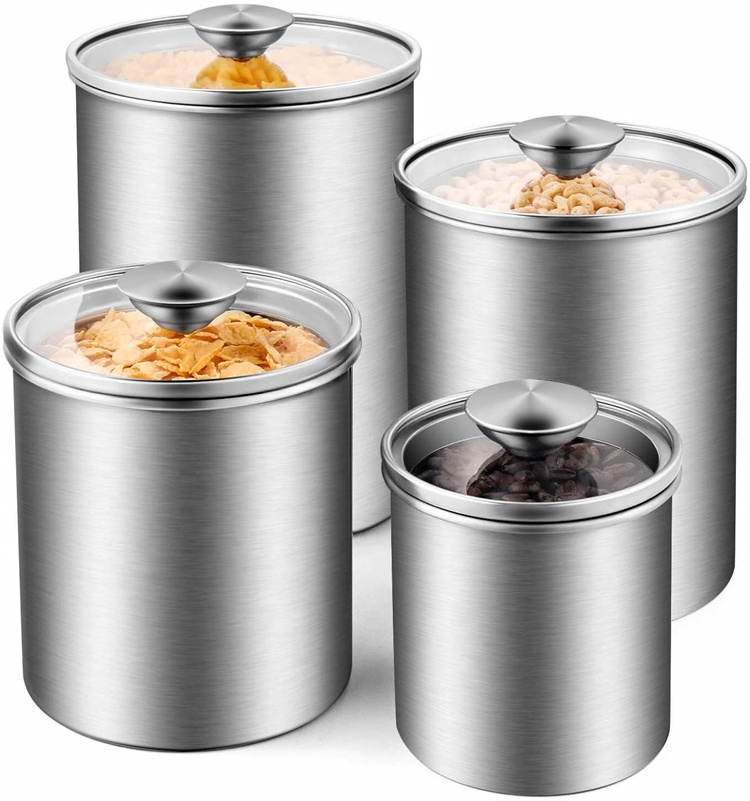 Conteneurs de stockage des ali - Coffee Tea Sugar Canister Set avis et prix