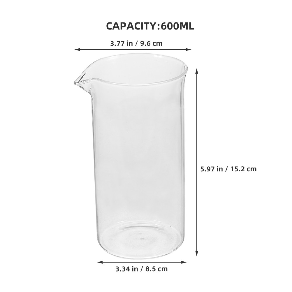 Tasse de rechange en verre rés - Coffee Tea Replacement avis et prix